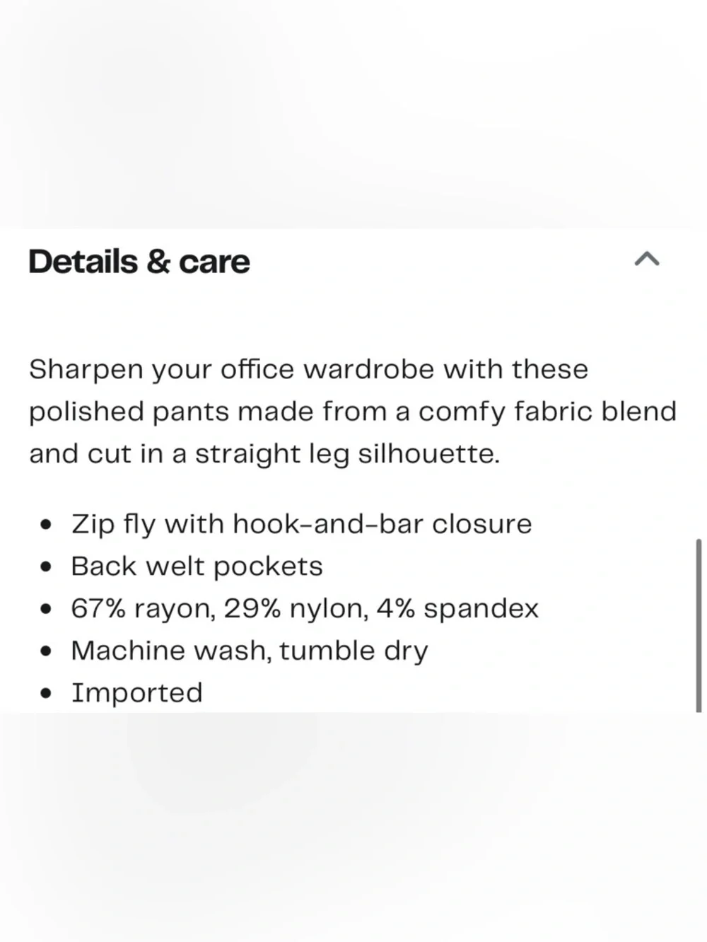 Amanda & Chelsea Brown Straight-Leg Dress Pants - Picture 9 of 11